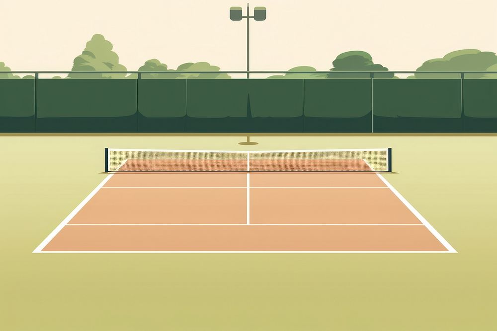 Tennis tennis sports ball. AI generated Image by rawpixel.