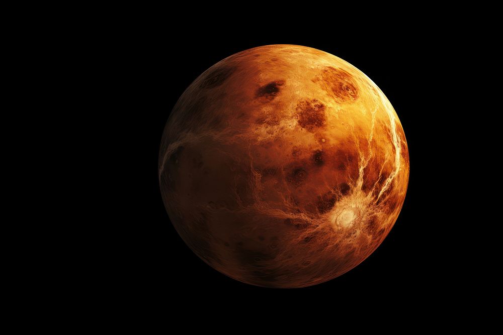 Venus planet astronomy outdoors nature. AI generated Image by rawpixel.