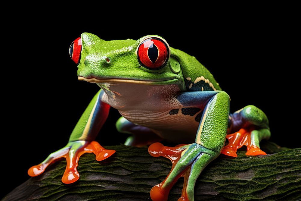 Red eyed tree frog amphibian | Free Photo - rawpixel