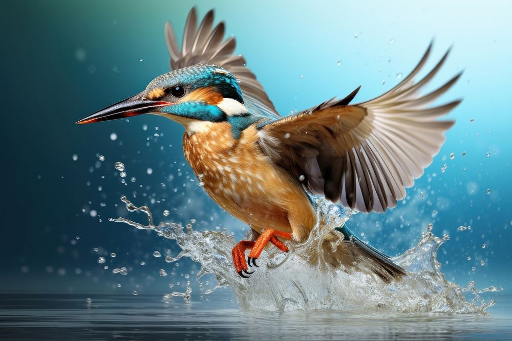 Kingfisher Bird Kingfisher Animal Free Photo Rawpixel CHJpdmF0ZS9sci9pbWFnZXMvd2Vic2l0ZS8yMDIzLTEwL3Jhd3BpeGVsb2ZmaWNlMTlfcGhvdG9fb2Zfa2luZ2Zpc2hlcl9iaXJkX29uX3RoZV93YXRlcl90b19jYXRjaF8yMDNkNDk0NC0yMDEzLTQyZDQtOGNmNy0xMDIzZmNkMDA4OWZfMS5qcGc