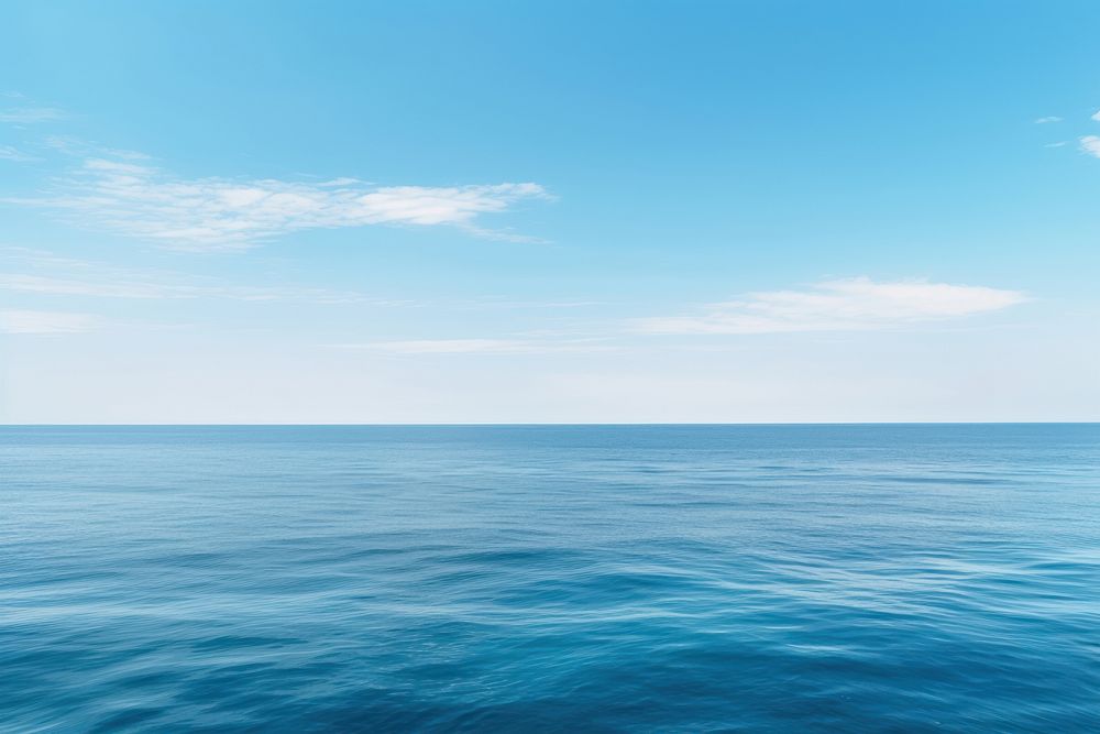Seascape horizon sky outdoors. AI generated Image by rawpixel.