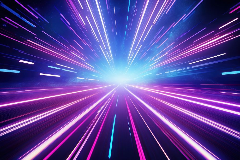 Light purple laser line. AI generated Image by rawpixel.