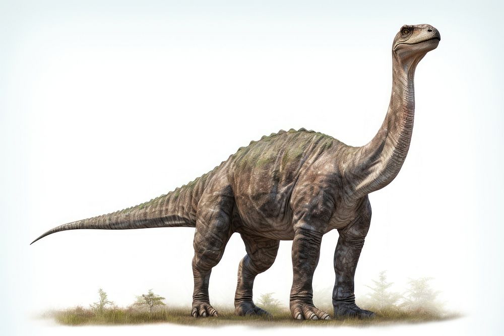 Diplodocus dinosaur reptile animal. AI generated Image by rawpixel.