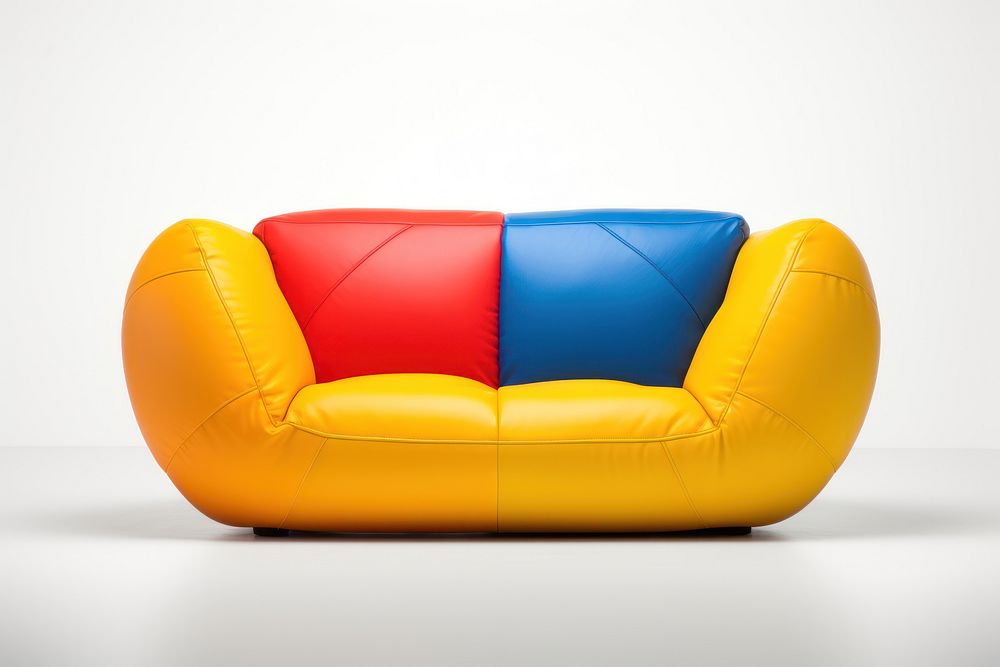 Furniture inflatable cushion sofa. AI generated Image by rawpixel.