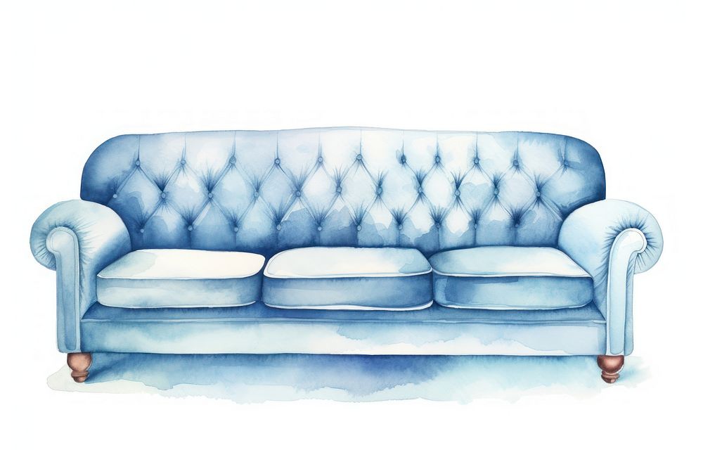 Sofa furniture comfortable creativity. AI generated Image by rawpixel.