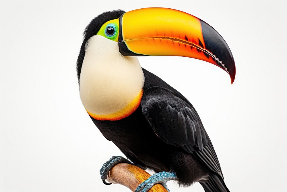 Toucan toco bird toucan animal beak. AI generated Image by rawpixel.
