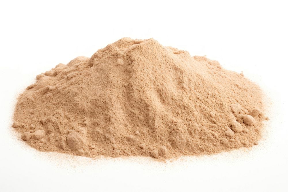 Beach sand powder white background ingredient. AI generated Image by rawpixel.