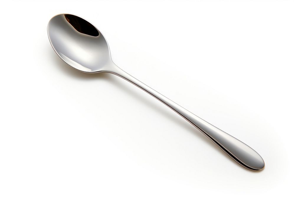 Stainless steel spoon silverware simplicity. AI generated Image by rawpixel.