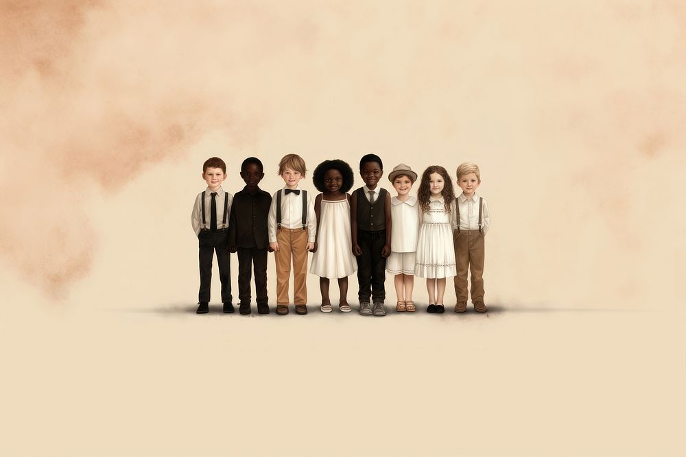 Racism portrait togetherness photography. AI generated Image by rawpixel.