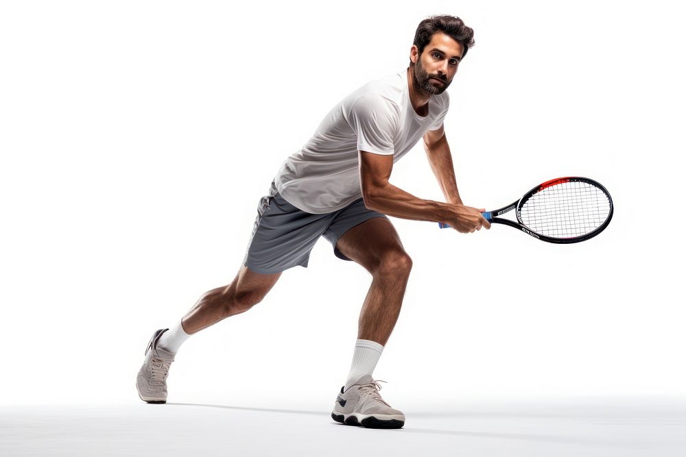 Padel tennis footwear sports racket. AI generated Image by rawpixel.