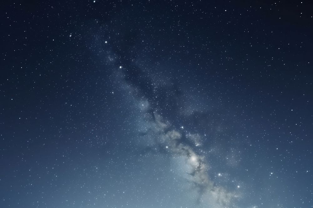 Milky way backgrounds astronomy outdoors. AI generated Image by rawpixel.