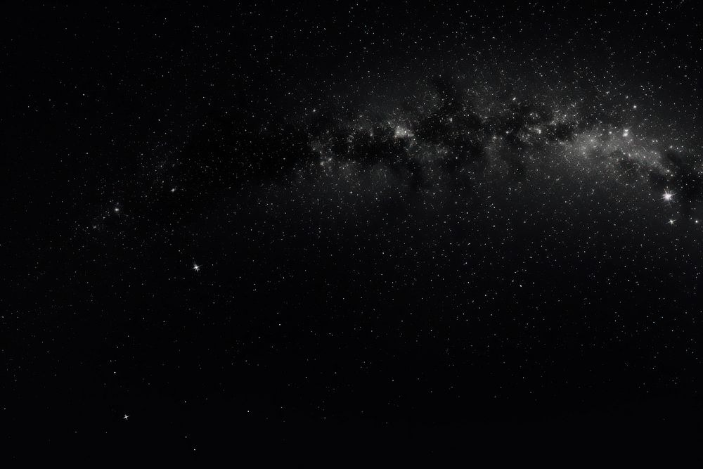 Milky way backgrounds astronomy outdoors. AI generated Image by rawpixel.