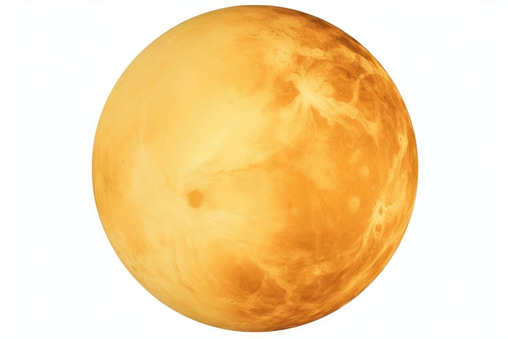 Venus planet astronomy sphere space. AI generated Image by rawpixel.