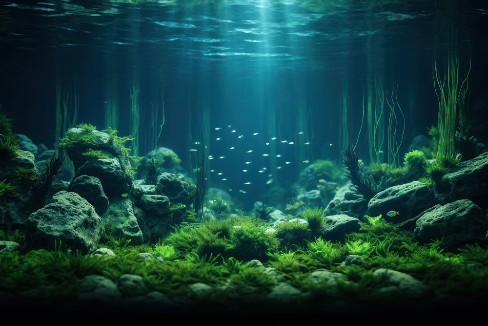 Underwater underwater outdoors nature. 