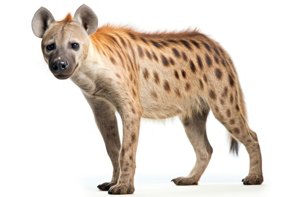 Hyena hyena wildlife mammal. AI generated Image by rawpixel.
