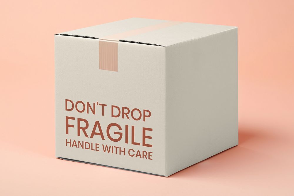 Cardboard box, packaging design