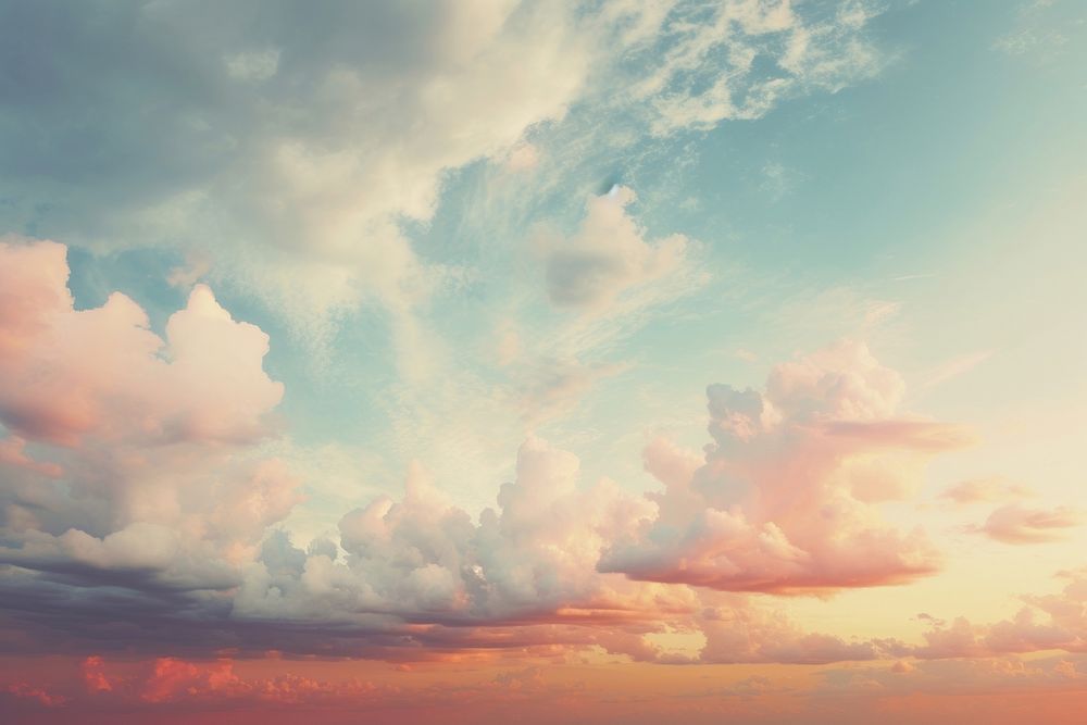 Summer sky outdoors horizon nature. AI generated Image by rawpixel.