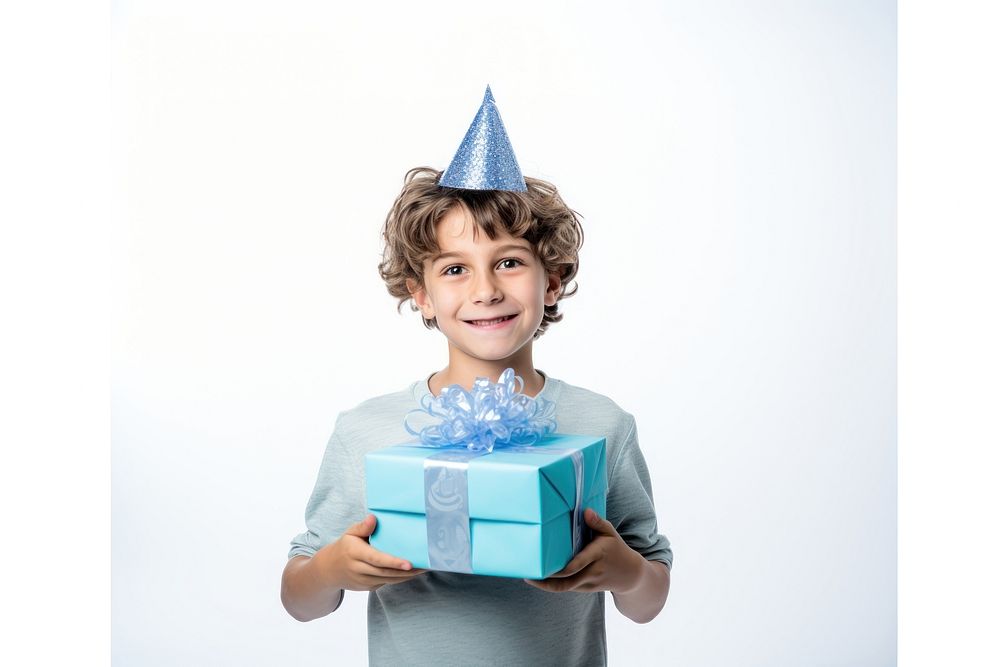 Birthday holding party gift. AI generated Image by rawpixel.