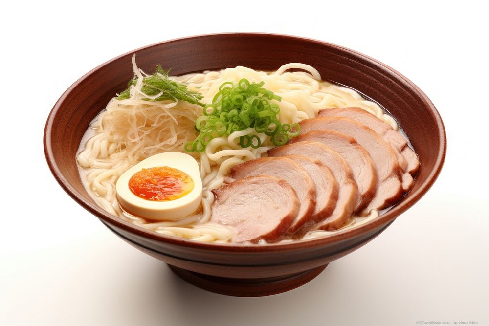 Ramen noodle meat food. AI generated Image by rawpixel.