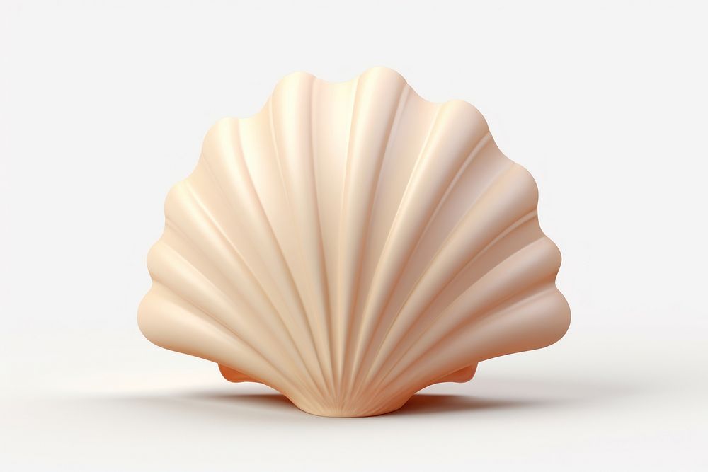 Shell sea seashell clam. AI generated Image by rawpixel.