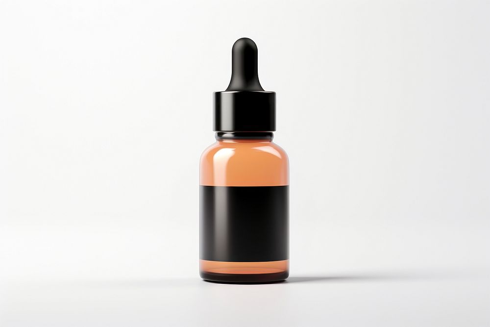 Dropper bottle cosmetics perfume label. AI generated Image by rawpixel.