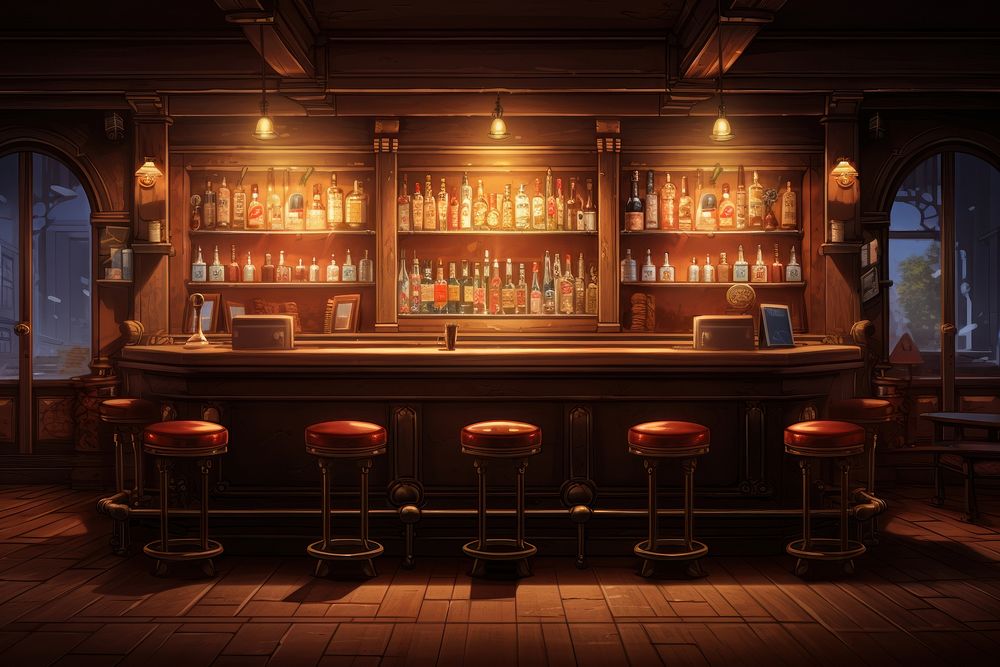 Bar background bar drink architecture. 