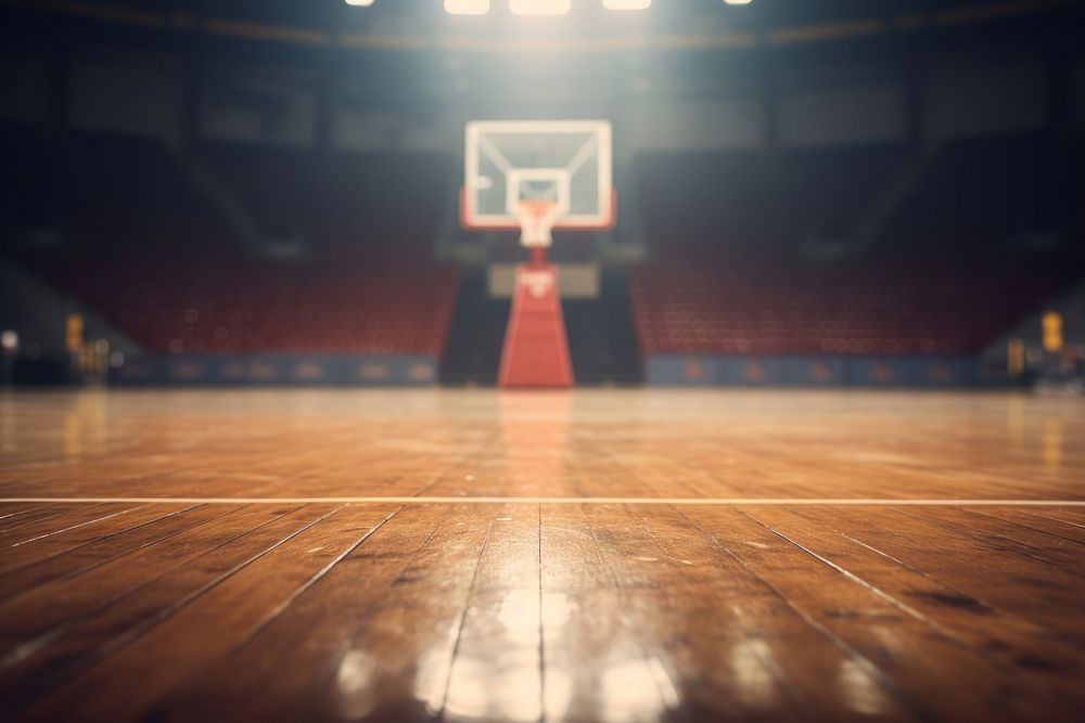 Basketball court backgrounds sports architecture. AI generated Image by rawpixel.