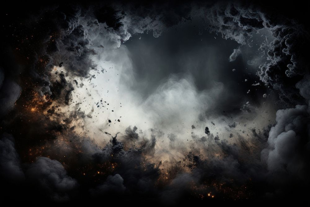 Outdoors nature cloud smoke. AI generated Image by rawpixel.