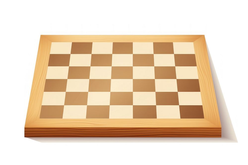 Chess board game white background intelligence. AI generated Image by rawpixel.