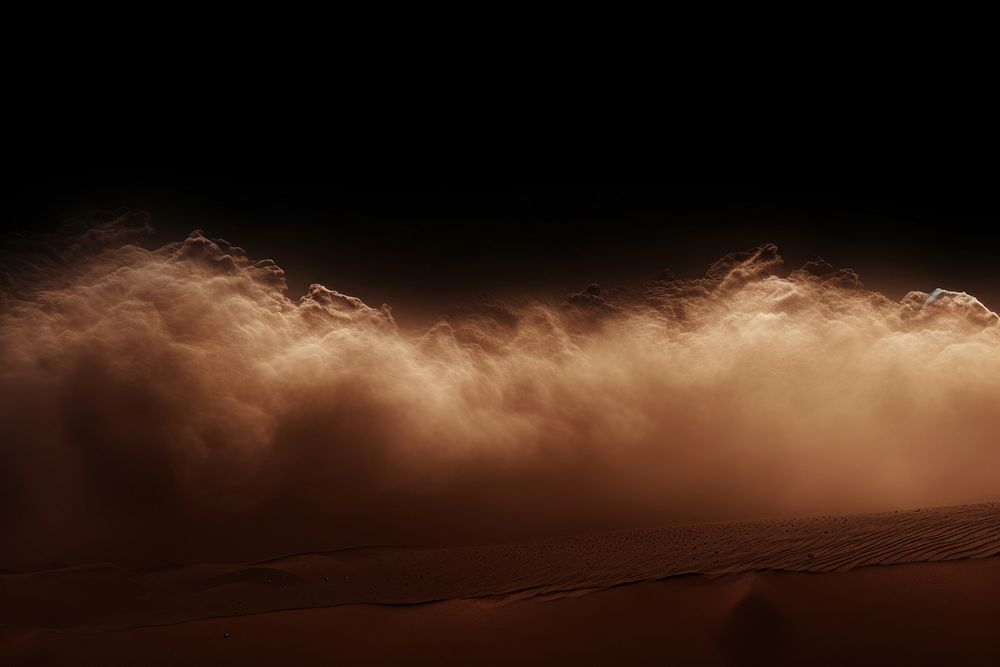Desert sand explosion effect background