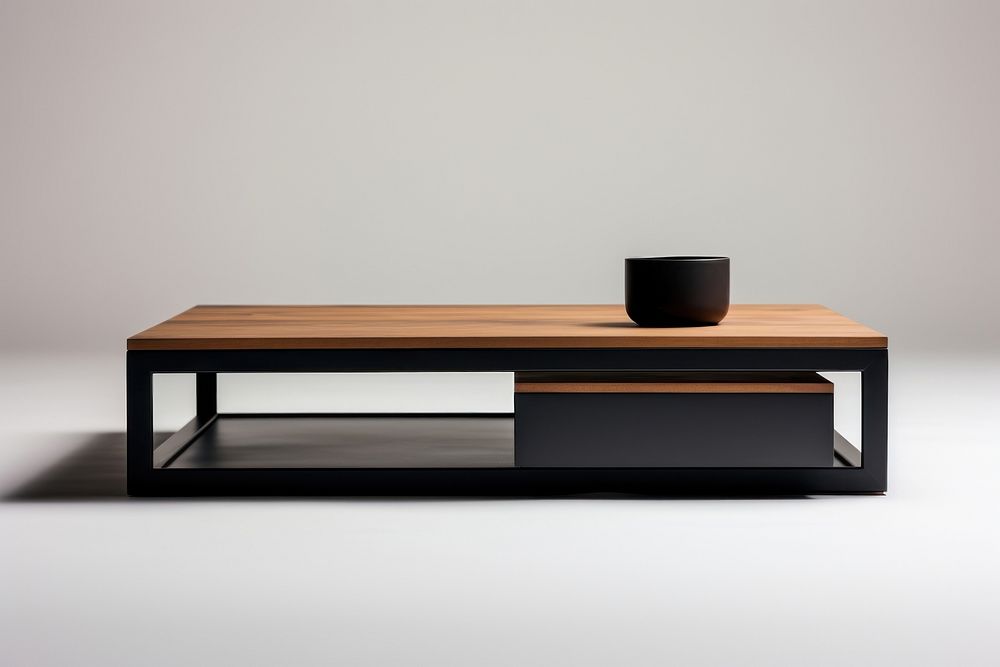 Coffee table furniture electronics technology. AI generated Image by rawpixel.