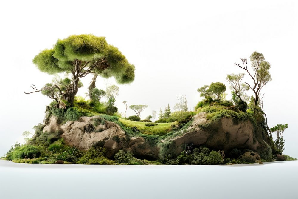 Landscape outdoors nature plant. AI generated Image by rawpixel.