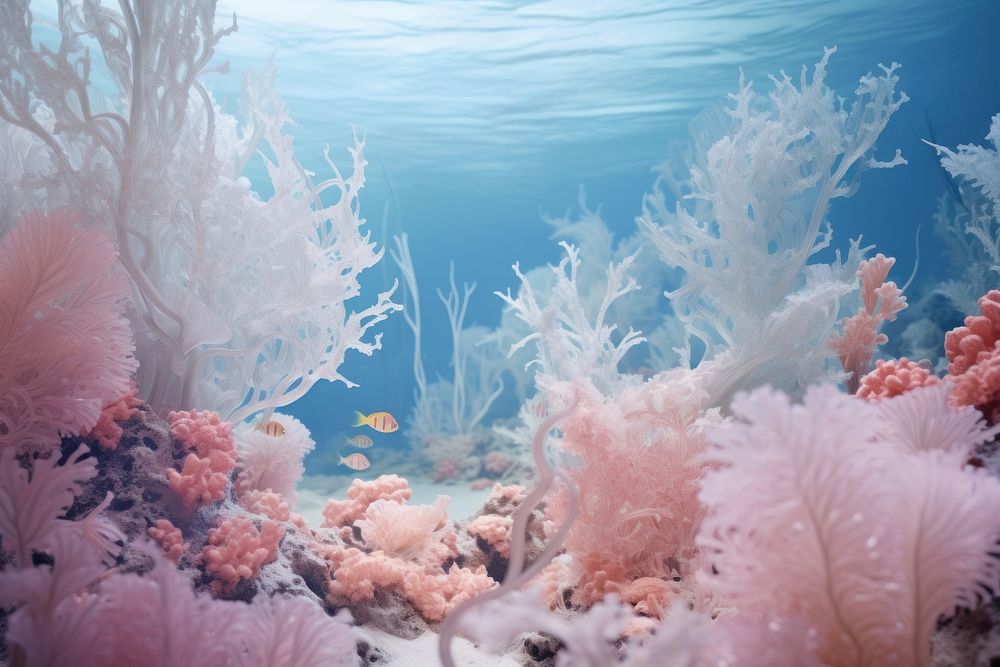 Deep ocean underwater outdoors nature. AI generated Image by rawpixel.