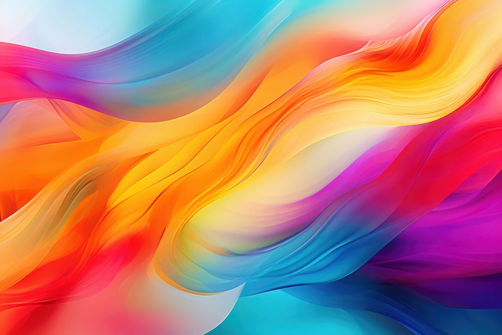 Vibrant colors blend pattern backgrounds abstract. AI generated Image by rawpixel.