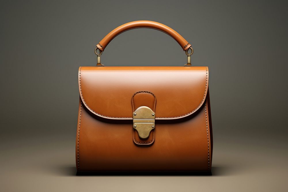 Retro bag briefcase handbag. 