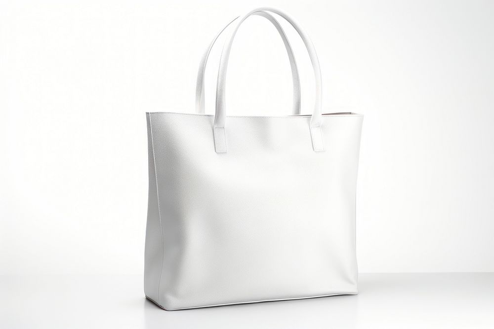 Tote Bag bag handbag white. AI generated Image by rawpixel.