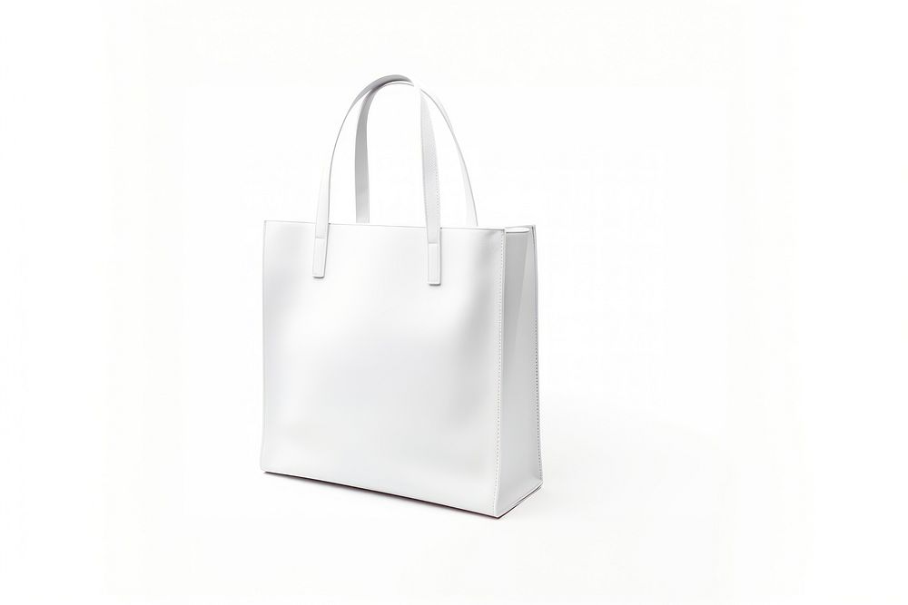 Tote Bag bag handbag white. AI generated Image by rawpixel.