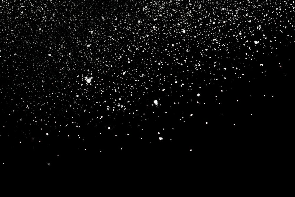 Various sized snow falling particles backgrounds astronomy night. AI generated Image by rawpixel.