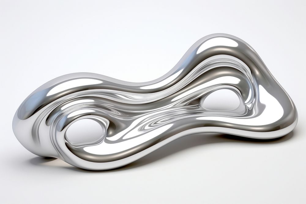 Silver accessories accessory platinum. AI generated Image by rawpixel.