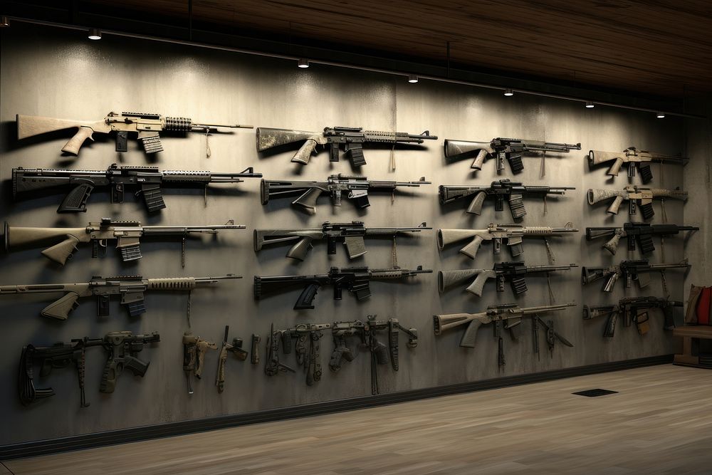 Rifle weapon wall gun. | Free Photo - rawpixel