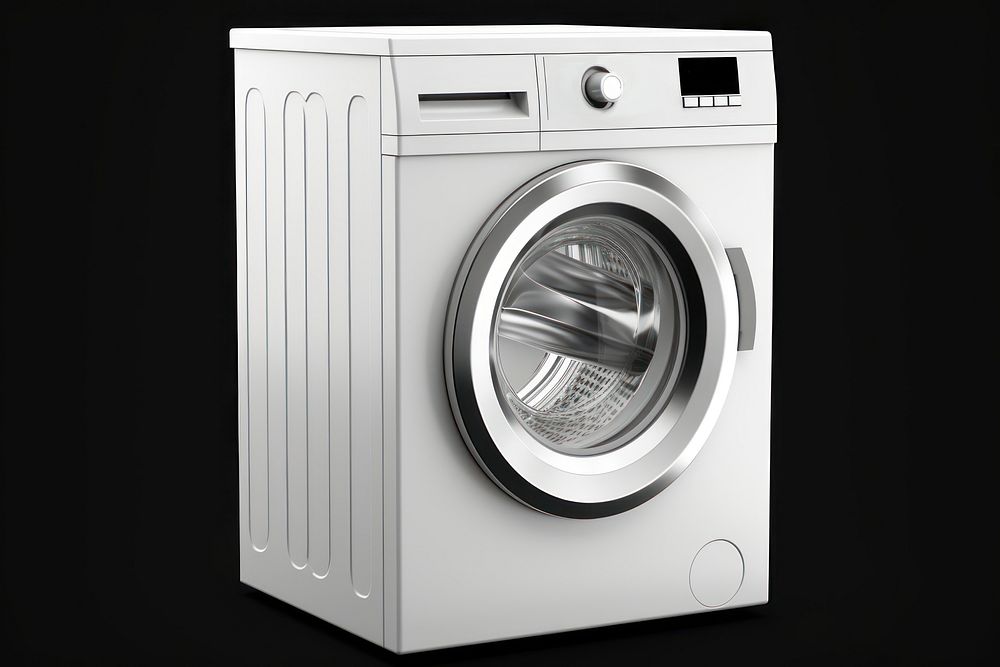 Washing machine appliance washing dryer. AI generated Image by rawpixel.