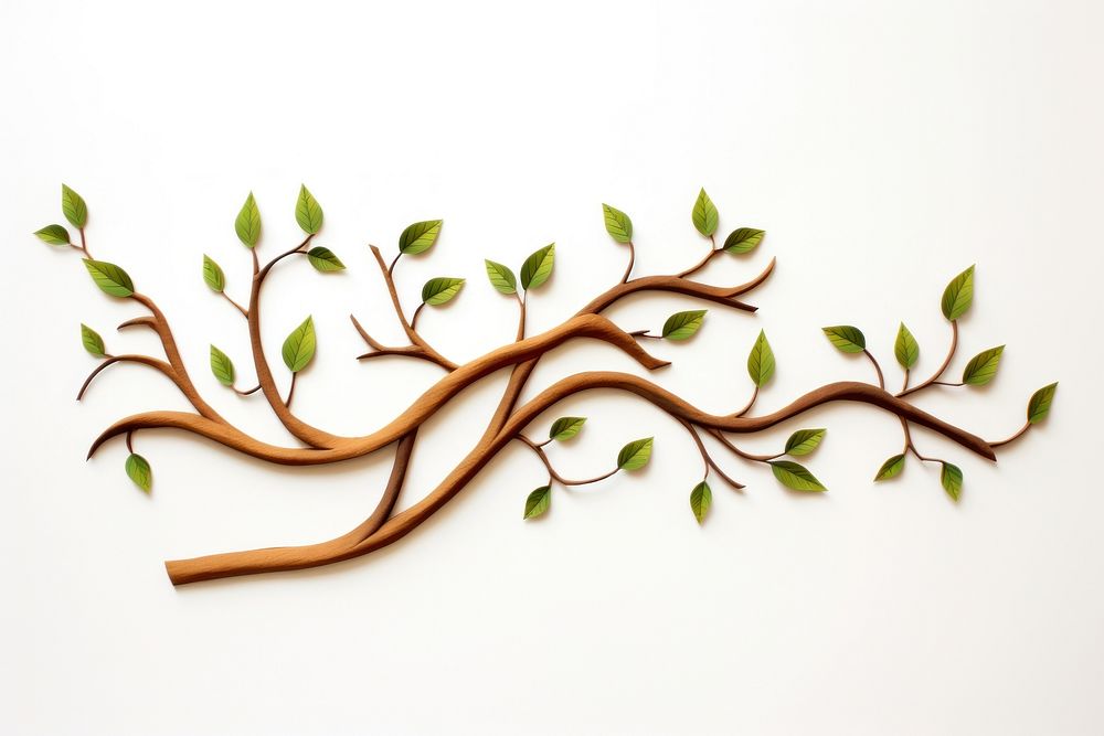 Tree branch plant leaf tree. AI generated Image by rawpixel.