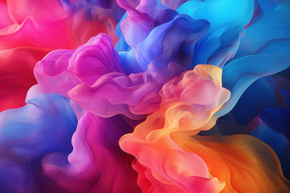 Color splash backgrounds pattern purple. AI generated Image by rawpixel.