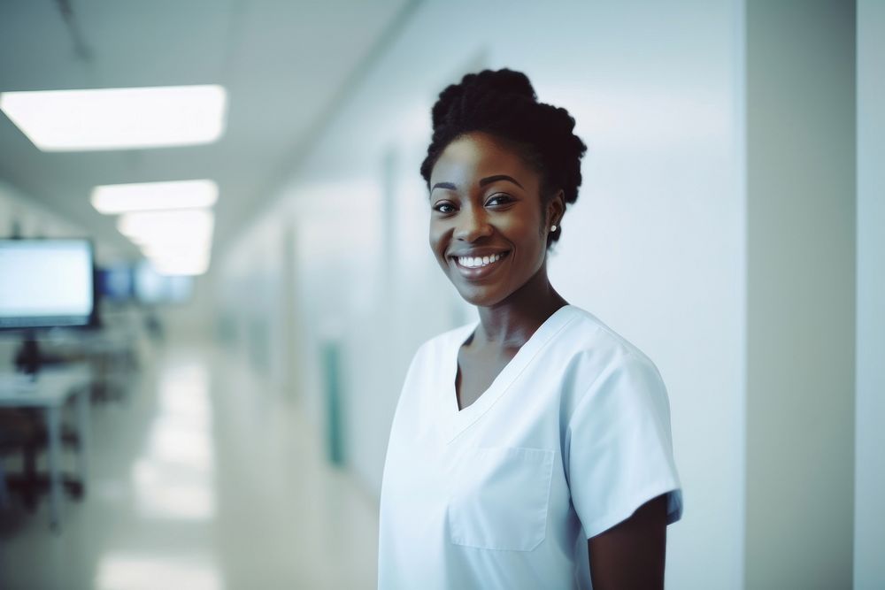 Nurse adult architecture stethoscope. 