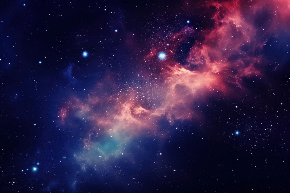 Universe space astronomy outdoors. AI generated Image by rawpixel.