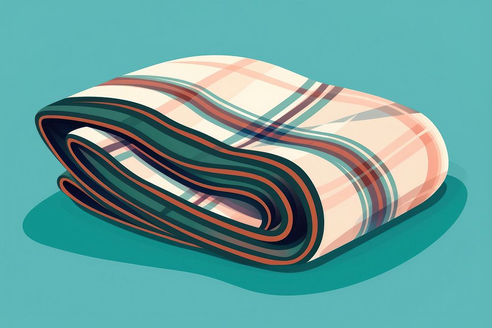 Plaid towel accessories accessory football. AI generated Image by rawpixel.