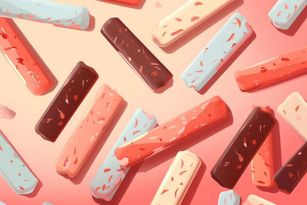 Chocolate bars confectionery variation dessert. AI generated Image by rawpixel.