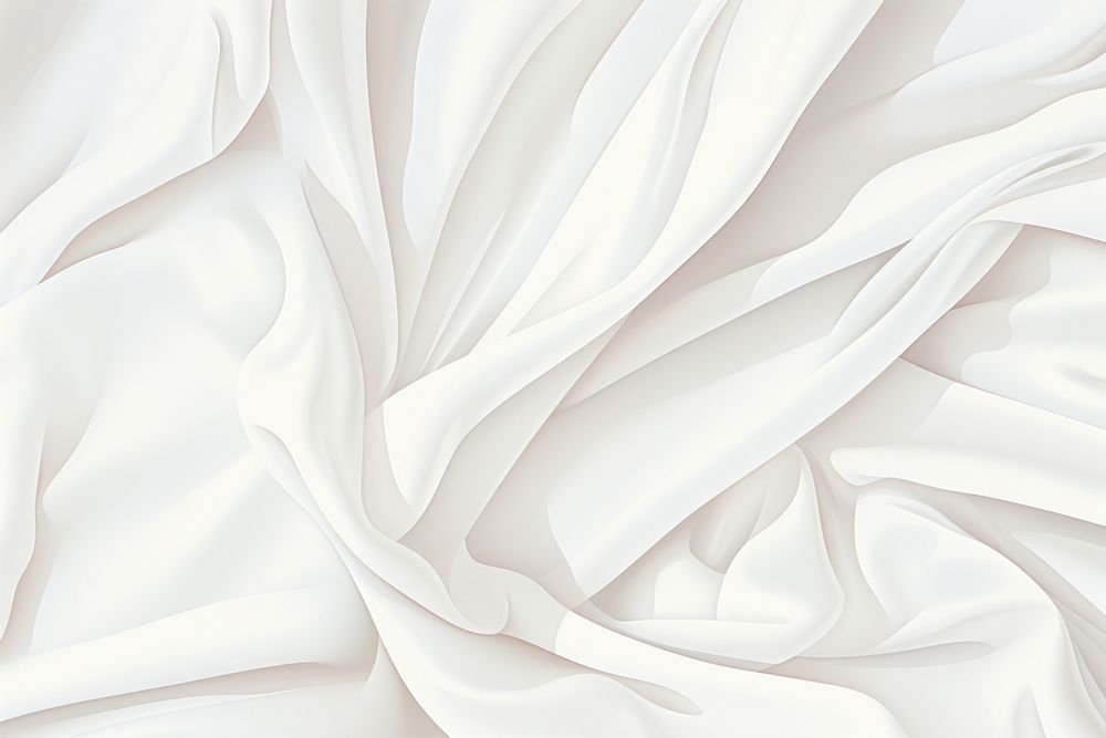 White fabric backgrounds silk abstract. AI generated Image by rawpixel.