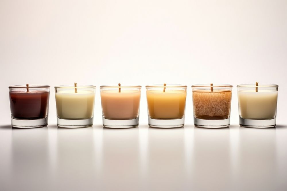 Aroma candles refreshment freshness variation. 