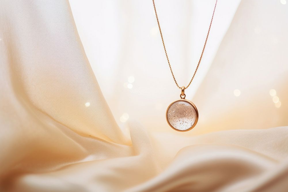 Minimal necklace jewelry pendant locket. AI generated Image by rawpixel.